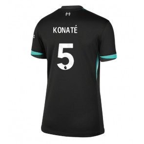 Liverpool Ibrahima Konate #5 Bortatröja Dam 2024-25 Kortärmad